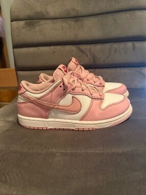 Girl’s Pink Nike Dunk Low Sneakers Size 2y
